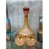 Image 4 : Shelf Lot of Vintage Glass Decanters and More