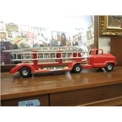 1950s Buddy L Red Engine Fire Dept. Truck