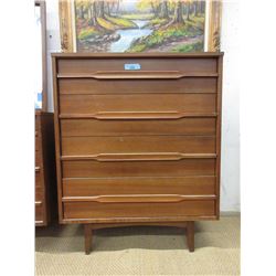 Mid Century Modern 4 Drawer Dresser