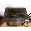 Image 2 : Late Victorian Carved Oak Accent Table