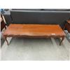 Image 3 : Matching 3 Piece Wood Coffee Table Set