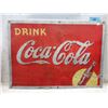 Image 1 : 1950s Coca-Cola Metal Sign  - 27" x 19"