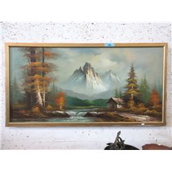 Vintage P. Dunston Giclee Painting