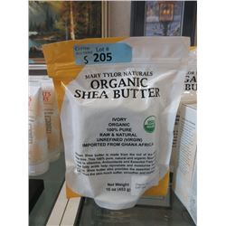 Five 1 Pound Blocks of Organic Shea Butter