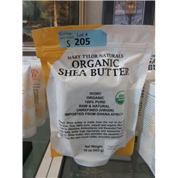 Five 1 Pound Blocks of Organic Shea Butter