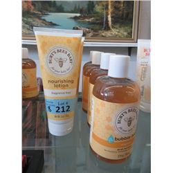 8 Burt's Bees Baby Lotion & Bubble Bath