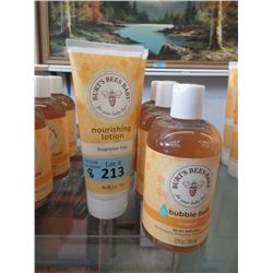 8 Burt's Bees Baby Lotion & Bubble Bath