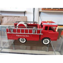 1950s Structo Fire Dept Hose & Ladder Truck