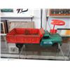 Image 1 : 1950s Sit and Steer Ride-On Tilt Dump Truck