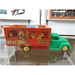 1950s Mickey Mouse Menagerie Circus Truck