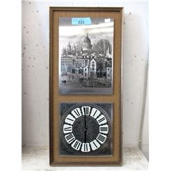 St. Paul's Cathedral Wall Clock - 12" x 24"