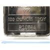 Image 3 : 100 Oz Pressed Johnson Matthey .999 Silver Bar