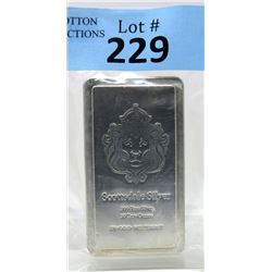 10 Oz Scottdale Lion .999 Silver Bar