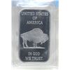 Image 2 : 1 Oz Buffalo/ First Nations .999 Silver Bar