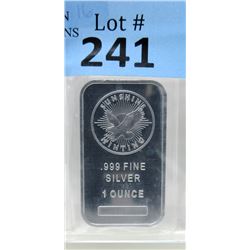 1 Oz Sunshine Minting .999 Silver Bar