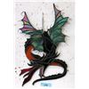 Image 1 : Stained Glass Dragon - 15" x 24"