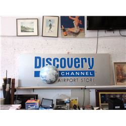 Commercial Discovery Channel Airport Store Sign