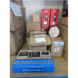 15 New Packages of Lights and a Digital Clock