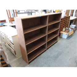 2 Book Shelves - 12" x 32" x 48" Tall