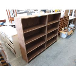 2 Book Shelves - 12" x 32" x 48" Tall