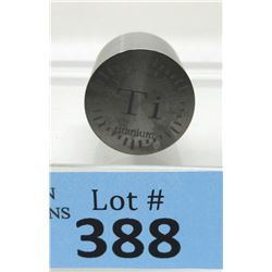 2.05 Oz. .999 Fine Titanium Round