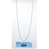 Image 1 : Estate - 10KT Yellow Gold 18" Rope Chain