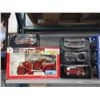 Image 1 : Toy Fire Engine and 4 Scale Model Cars