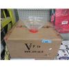 Image 1 : 3 Cases of 8 New Glass Salad Bowls