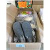 Image 1 : Approximately 12 Pairs of New Slippers & Shoes