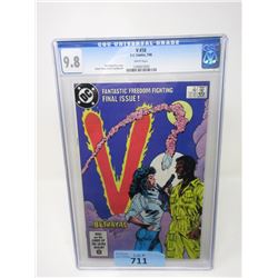 Graded 1986 "V #18" DC Comic