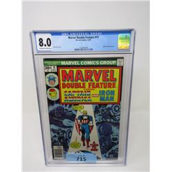 Graded 1976 "Marvel Double Feature #19" Comic