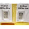 Image 2 : Canadian Bullion Box with 2 One Gram Silver Bars