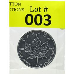 1 Oz .9999 Fine Silver 2006 Canada Maple Leaf Coin