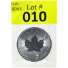 Image 1 : 1 Oz .9999 Fine Silver 2020 Canada Maple Leaf Coin