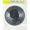 Image 2 : 1 Oz .9999 Fine Silver 2020 Canada Maple Leaf Coin