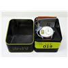 Image 2 : New in Box Man's August Steiner Gold Bar Watch