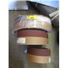 Image 1 : 3 Bundles of 60 Grit Sanding Belts - 4" x 132"