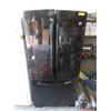 Image 1 : Black GE Bottom Drawer Freezer Refrigerator