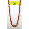 Image 1 : Orange Baltic Amber Necklace