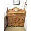 Image 1 : Compact Pine Farmhouse Dresser/Cabinet