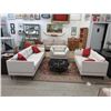 Image 1 : New 3 Piece Sofa Set - Fabric Upholstered