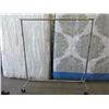 Image 1 : Rolling 5 Foot Wide Clothing Rack with 4" Casters