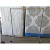 Image 1 : Rolling 5 Foot Wide Clothing Rack with 4" Casters