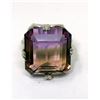 Image 1 : Custom Made 35.12 CT Step Cut Ametrine Ring