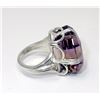 Image 2 : Custom Made 35.12 CT Step Cut Ametrine Ring