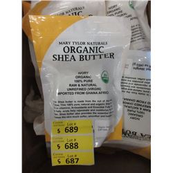 Five 1 Pound Blocks of Organic Shea Butter