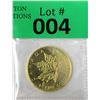 Image 1 : 1 Oz .9999 Fine Gold 2006 Canada Maple Leaf Coin