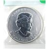 Image 2 : 1 Oz .9999 Fine Silver 2011 Canada Maple Leaf Coin