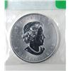 Image 2 : 1 Oz .9999 Fine Silver 2019 Canada Maple Leaf Coin