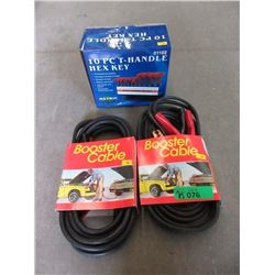 2 Pairs of 12 Foot Jumper Cables & More